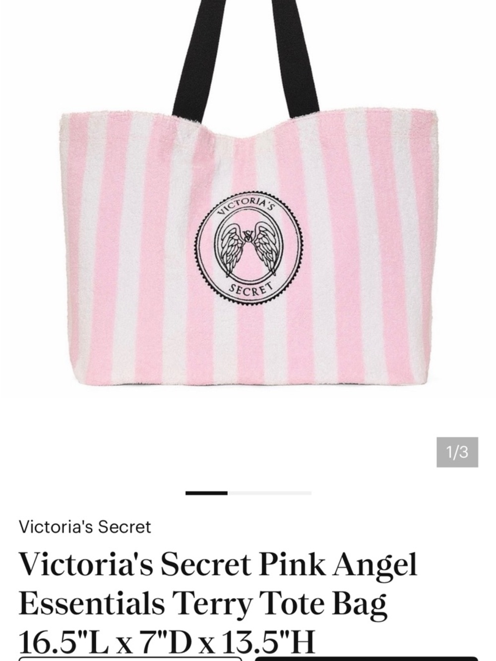 VS TERRY TOTE BAG